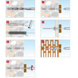 TOX Allzweckdübel Deco 12/76 in Runddose a 25
