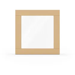 Fenster Beige RAL 1001, Holzfenster, Classic IV 68, 510 x 510 mm, einteilig, festverglast, individuell konfigurieren