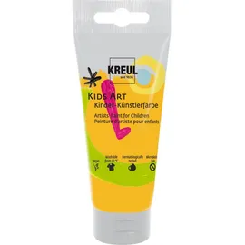Kreul Kids Art Kinder-Künstlerfarbe Indischgelb 75 ml Tube,