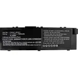 CoreParts Laptop Battery for DELL (7900 mAh), Notebook Akku, Schwarz