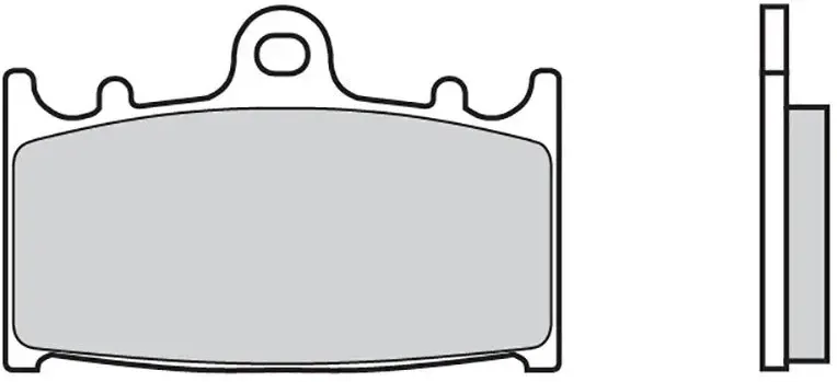 Brembo 07ka13rc Bremsbeläge - Silver - One Size