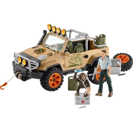 Schleich Wild Life Geländewagen mit Seilwinde 42410