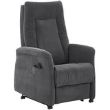 Hukla Fernsehsessel, Anthrazit, Textil, 78x115x90 cm, Goldenes M, Lederauswahl, Stoffauswahl, haustierfreundlicher Bezug, Wohnzimmer, Sessel, Fernsehsessel