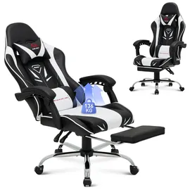 colamy Gaming-Stuhl Weiß PC