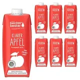beckers bester Apfelsaft klar Direktsaft 6x 0,75 l