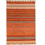 Pergamon Natur Teppich Kelim Kalleen Terrakotta 200x300cm