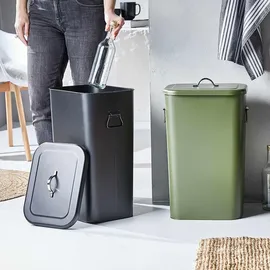 BUTLERS Mülleimer BINSTER | Schwarz