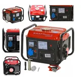 STROMERZEUGER BENZIN NOTSTROMAGGREGAT STROMAGGREGAT STROMGENERATOR 2PS 1200W