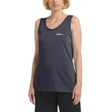 Jack Wolfskin Crosstrail ärmelloses T-shirt - Graphite - M