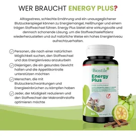 Biostile Energie Plus Stoffwechsel Kapseln 60 St.
