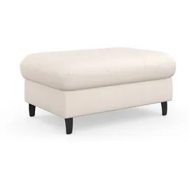 sit&more Hocker SIT & MORE "Marano", beige (creme), B:102cm H:43cm T:67cm, 100% Polyester, Hocker, Hocker, mit Stauraum