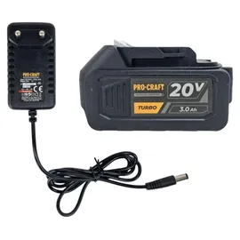 PROCRAFT CT20BL inkl. 1 x 3,0 Ah