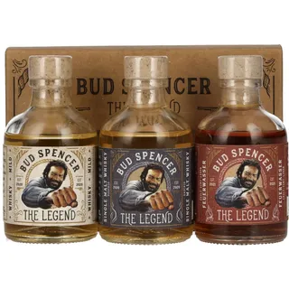 Bud Spencer THE LEGEND Miniset 42,7% Vol. 3x0,05l in Geschenkbox