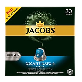 Jacobs Lungo 6 Decaffeinato Kaffeekapsel Medium geröstet 10 Stück(e)