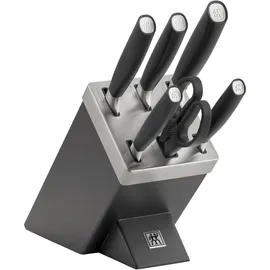 Zwilling All Star Messerblock 7-tlg. Silber