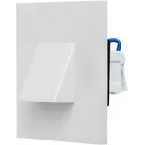 EVN LED Wandeinbauleuchte Edelstahl/Kunststoff IP44 mit Bewegungsmelder 1,8W 3000K weiß