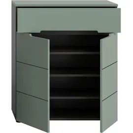 xonox.home Canu 80 x 94 x 37 cm Smoke Green / grau
