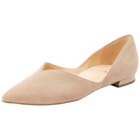 HÖGL Damen Basic Ballerinas, Taupe, 42 EU