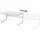 Yamazaki Küchenregal, weiß Metall, ausziehbar 54-92x25x22cm Tower Extendable Kitchen Rack, White, Steel, 54~92 x 22.5 x 25 cm