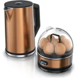 Arendo Frühstücksset 1,5 l Kupfer