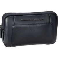 Porsche Design Sling Bag Roadster Leather Travel Pouch Umhängetaschen Schwarz Herren