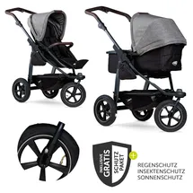 TFK Mono 2 Kombi mit Luftreifen premium grau