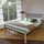 Homestyle4u Metallbett 160x200 cm Schlafzimmer, Betten, Metallbetten