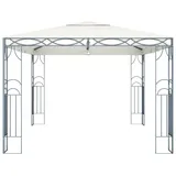 DOTMALL Pavillon Gartenzelt mit 100% Polyester Dach,Metall Gestell,400 x 300 cm