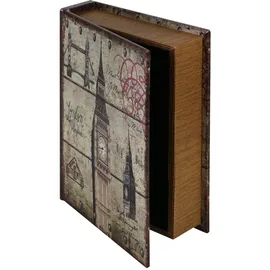 HMF Buchtresor 3er Set, 32,5 x 23,5 x 7,5 cm,