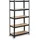 Humberg Schwerlastregal Metall 150 x 75 x 30 cm Schwarz