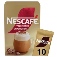NESCAFÉ GOLD Typ Cappuccino Entkoffeiniert, Getränkepulver-Sticks (à 10 x 12,5g)
