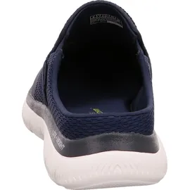 SKECHERS Summits Vindicator Sneaker, Navy Textile Trim, 46