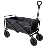 Happy People Faltbarer Bollerwagen schwarz