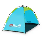 Mivall Strandmuschel Automatik Strandzelt Pop up Quick Windschutz UV Schutz