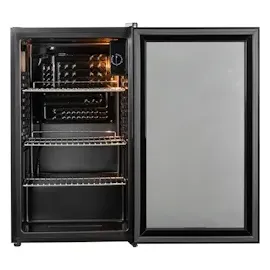 Klarstein Beersafe XXL Getränkekühlschrank (80 l, 830 mm hoch, Onyx)