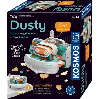 Kosmos 621322 - Dein saugstarker Robo-Helfer, Staubsaugerroboter, Experimentierkasten mint