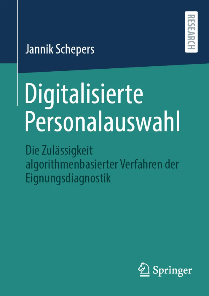 Digitalisierte Personalauswahl - Jannik Schepers  Kartoniert (TB)