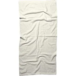 Badetuch CASATEX "Air drop", weiß (wollweiß), B:70cm L:140cm, Frottee, Obermaterial: 100% Baumwolle, Handtücher (Packung), Air drop Technologie