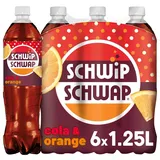 SCHWIPSCHWAP, Das Original – Koffeinhaltiges Cola-Erfrischungsgetränk mit Orange