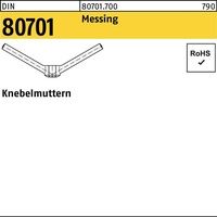 Industrial Quality Supplies DIN 807 Knebelmuttern 1 Messing M