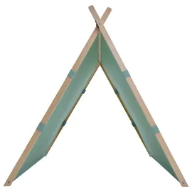 Sunny Spielzelt, Grün, Holz, Textil, Fichte, 123x107x106 cm, EN 71, CE, FSC 100%, Spielzeug, Kinderzelte
