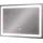 Vicco Miral 60 x 40 cm mit Frontlight Beleuchtung, Model 55488 - Transparent