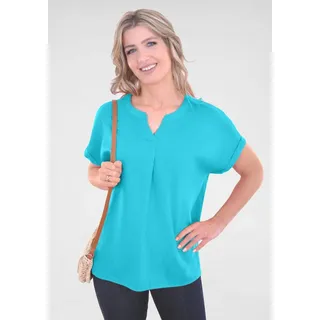 NAVIGAZIONE Tunika mit Leinen blau 52 EU