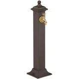 Relaxdays Standbrunnen Antik braun