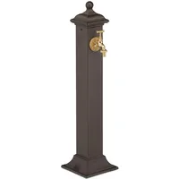 Relaxdays Standbrunnen Antik braun