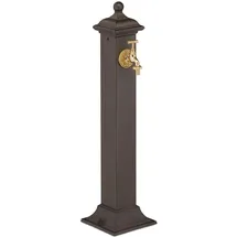 Relaxdays Standbrunnen Antik braun