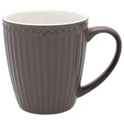 GreenGate Becher Alice Everyday mit Henkel, dark chocolate