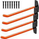 Wellgro Wandhalter 4 x Reifenhalter zur Wandmontage