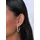 Elli Creolen Basic Filigran weiß 925 Sterling Silber
