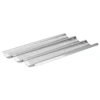 De Buyer PROFI Baguette Backblech 3 Baguettes